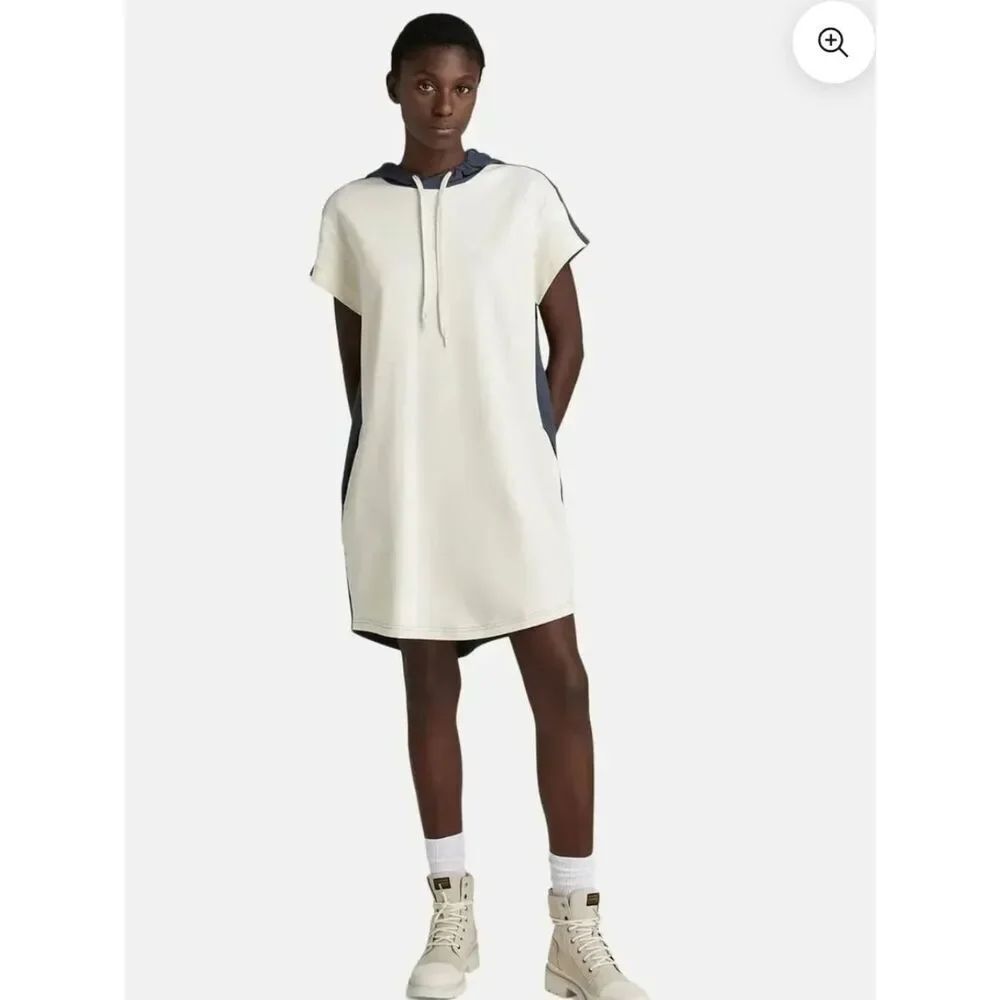 NWT G Star Raw Hoodie Dress SIZE SMALL *Flaw Noted